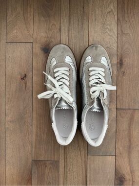 Wishbone sneakers grey / metallic